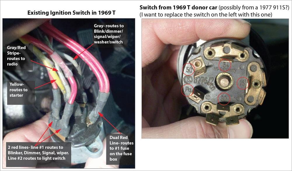 1968 Ignition Switch