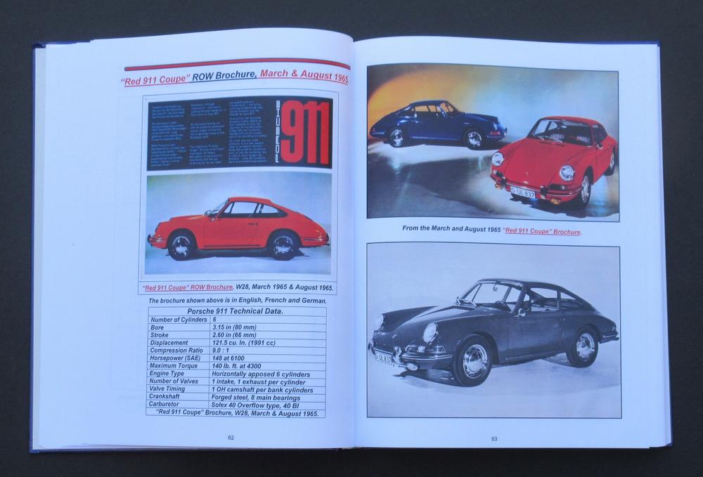 New Book! "911 & 912 Porsche Sales Literature" 300+ Pages, All Color